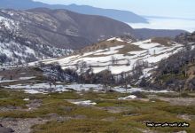 گزارش تصویری  از اولین برف جنگل ابر
